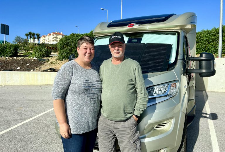 Med husbil i Portugal under vintern med Reiselinda